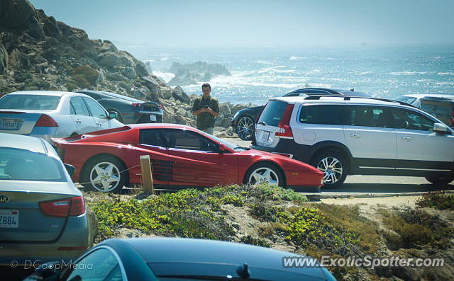 Ferrari Testarossa spotted in Carmel, California