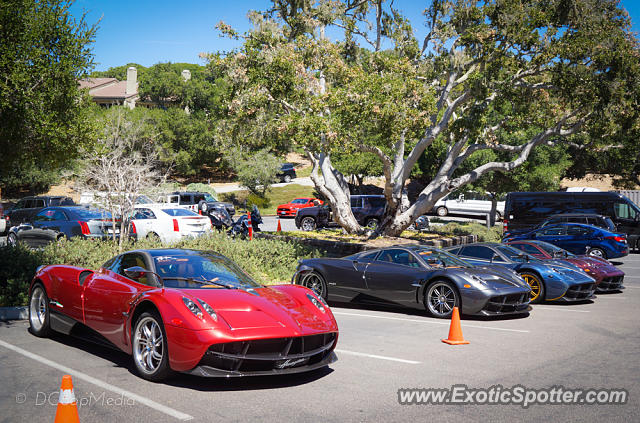 Pagani Huayra spotted in Carmel, California