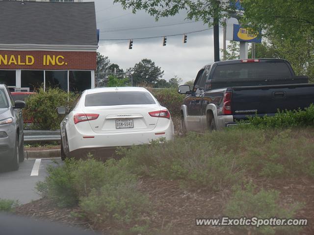 Maserati Ghibli spotted in Atlanta, Georgia