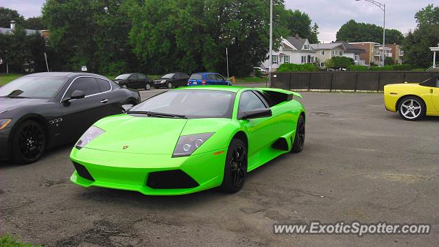 Lamborghini Murcielago spotted in Québec, Canada