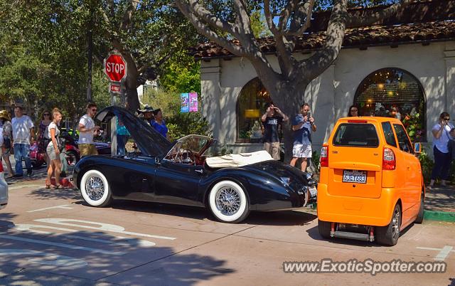 Jaguar E-Type spotted in Carmel, California