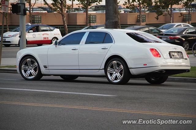 Bentley Mulsanne spotted in Beverly Hills, California