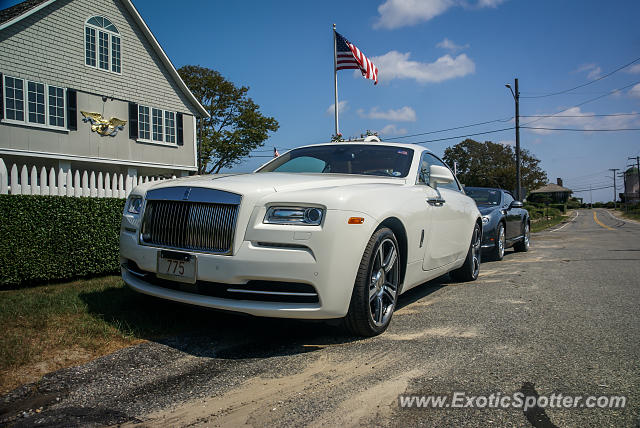Rolls-Royce Wraith spotted in Cape Cod, Massachusetts