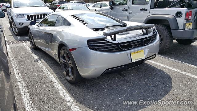 Mclaren MP4-12C spotted in Paramus, New Jersey