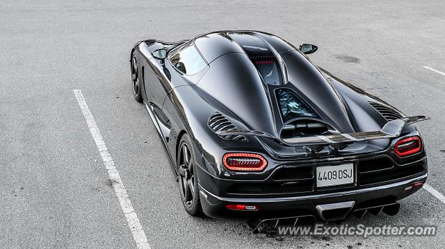 Koenigsegg Agera R spotted in Carmel Valley, California