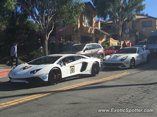 Lamborghini Aventador spotted in Monterey, California