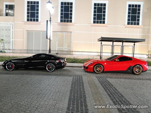 Ferrari 599GTO spotted in Dubai, United Arab Emirates