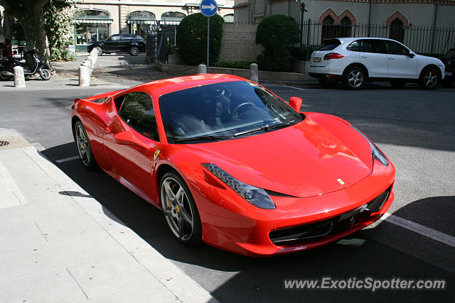 Ferrari 458 Italia spotted in Geneva, Switzerland
