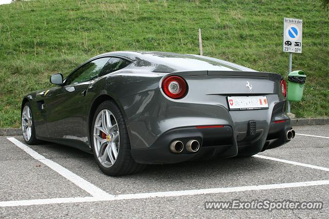 Ferrari F12 spotted in Gruyere, Switzerland
