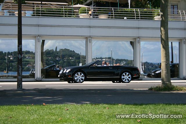 Bentley Continental spotted in Geneva, Switzerland