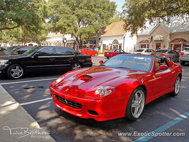 Ferrari 575M spotted in Hilton Head, South Carolina