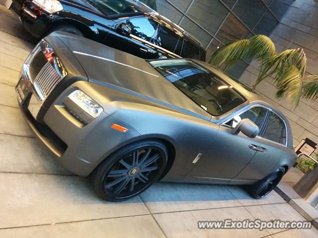 Rolls-Royce Ghost spotted in Los Angeles, California
