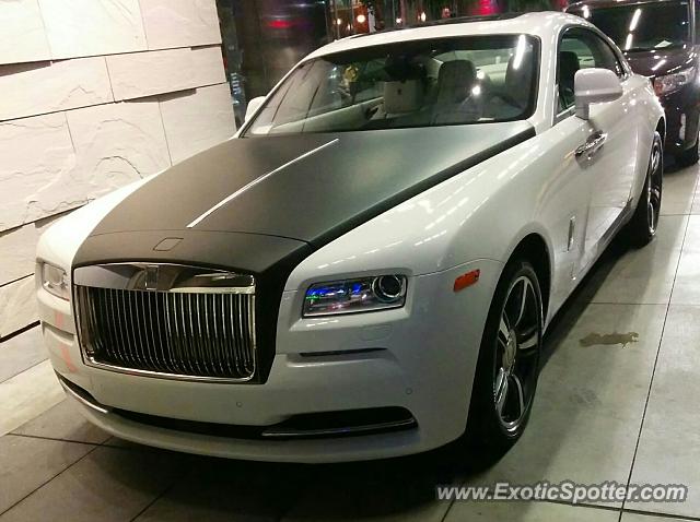 Rolls-Royce Wraith spotted in Los Angeles, California