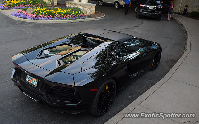 Lamborghini Aventador spotted in Canandaigua, New York