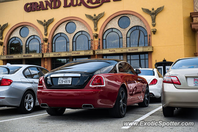 Rolls-Royce Wraith spotted in Houston, Texas