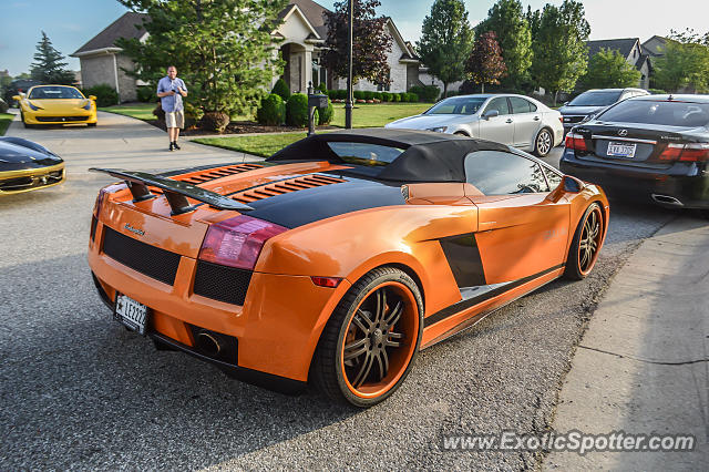 Lamborghini Gallardo spotted in Cincinnati, Ohio