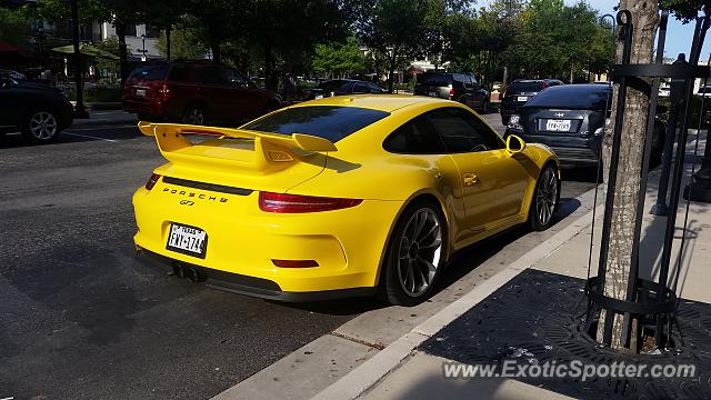 Porsche 911 GT3 spotted in Houston, Texas