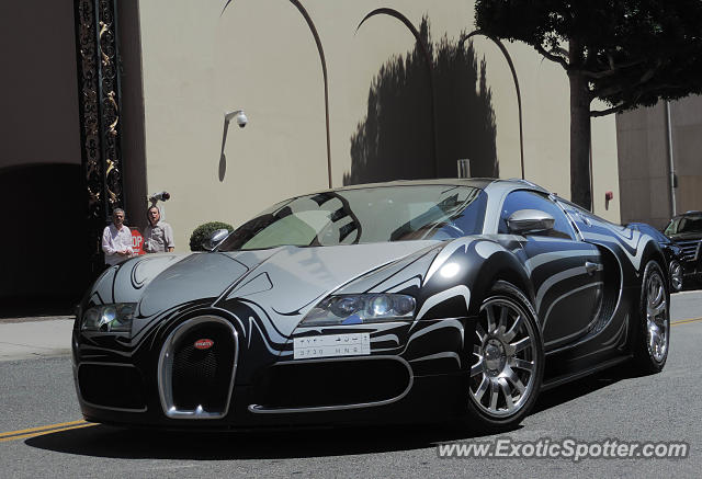 Bugatti Veyron spotted in Beverly Hills, California