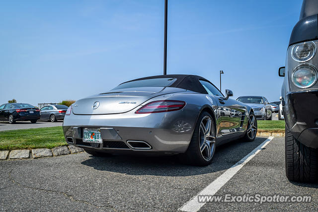 Mercedes SLS AMG spotted in Cape Cod, Massachusetts