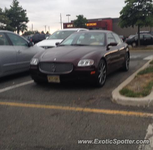 Maserati Quattroporte spotted in Brick, New Jersey