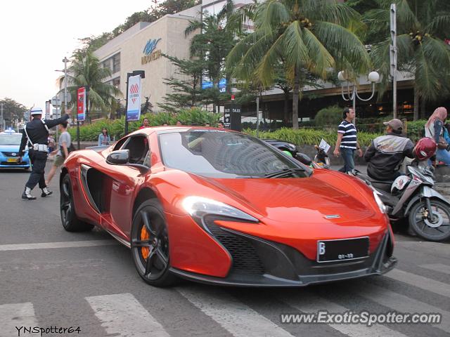Mclaren 650S spotted in Jakarta, Indonesia