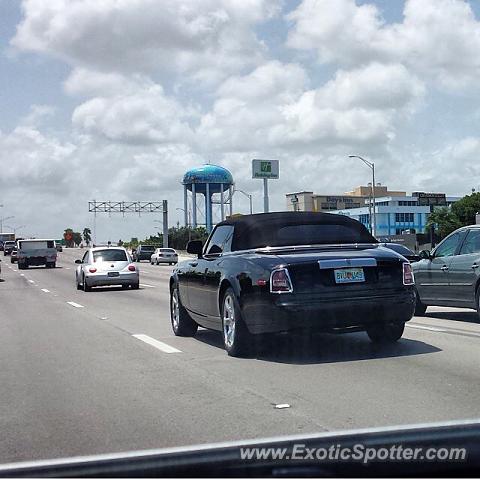 Rolls-Royce Phantom spotted in Fort Lauderdale, Florida