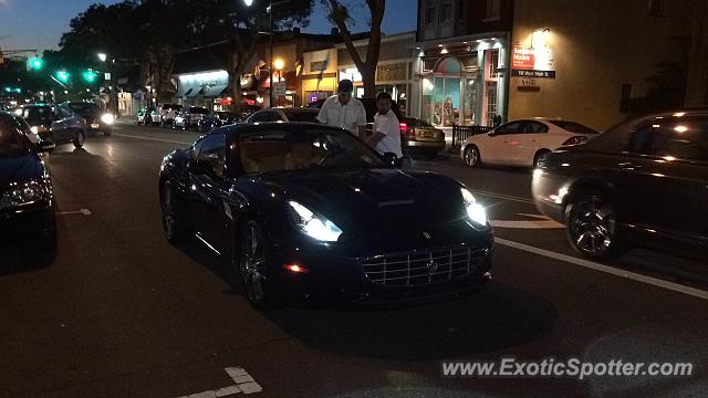 Ferrari California spotted in Somerville, New Jersey