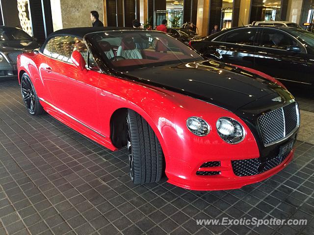 Bentley Continental spotted in Melbourne, Australia