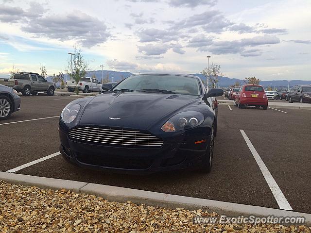 Aston Martin DB9 spotted in Albuquerque, New Mexico
