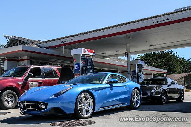 Ferrari F12 spotted in Carmel Valley, California