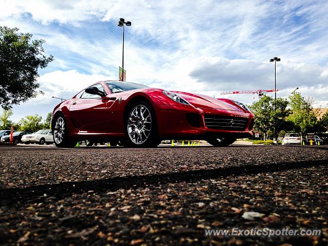 Ferrari 599GTB spotted in Cherry Creek, Colorado