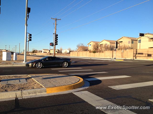 Ferrari F430 spotted in Albuquerque, New Mexico