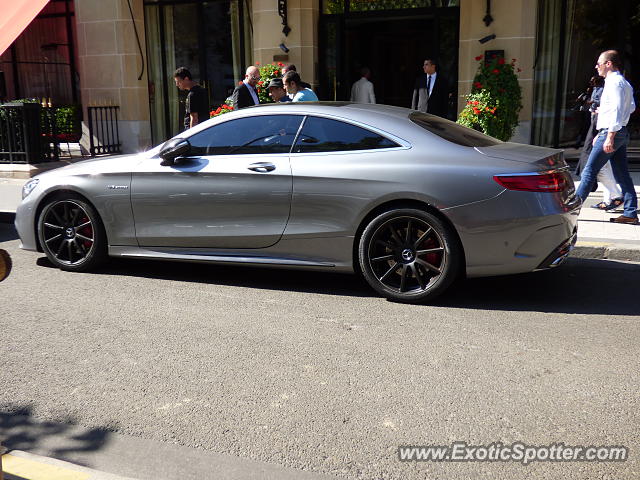 Mercedes S65 AMG spotted in PARIS, France