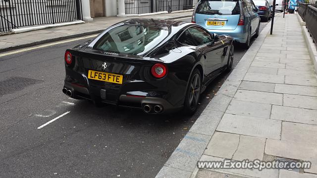 Ferrari F12 spotted in London, United Kingdom