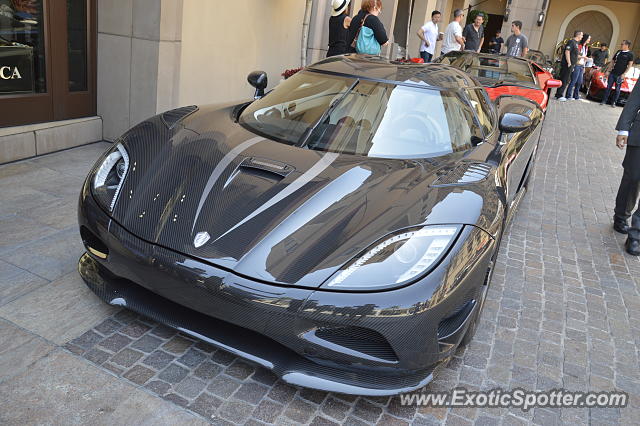 Koenigsegg Agera R spotted in Beverly Hills, California