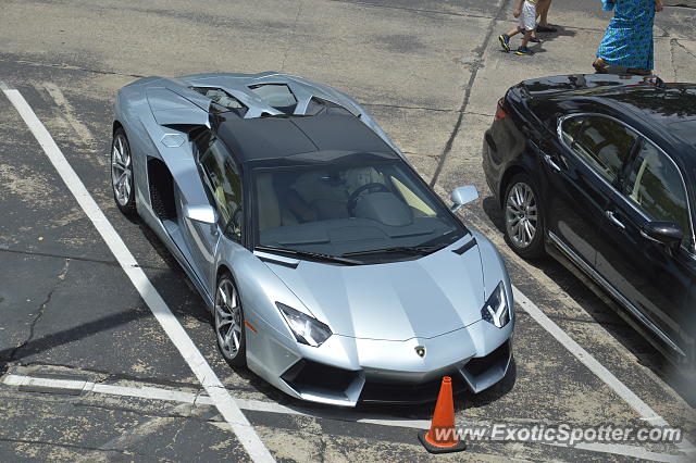 Lamborghini Aventador spotted in Houston, Texas