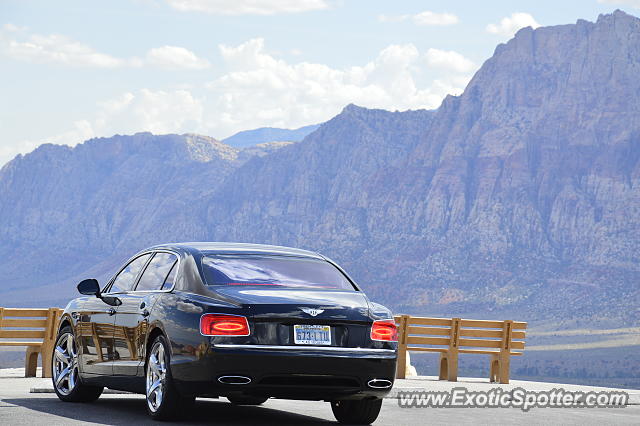 Bentley Continental spotted in Red Rock Canyon, Nevada