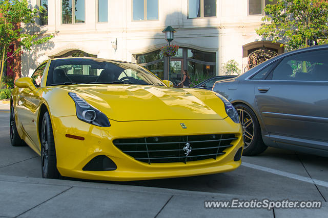 Ferrari California spotted in Birmingham, Michigan