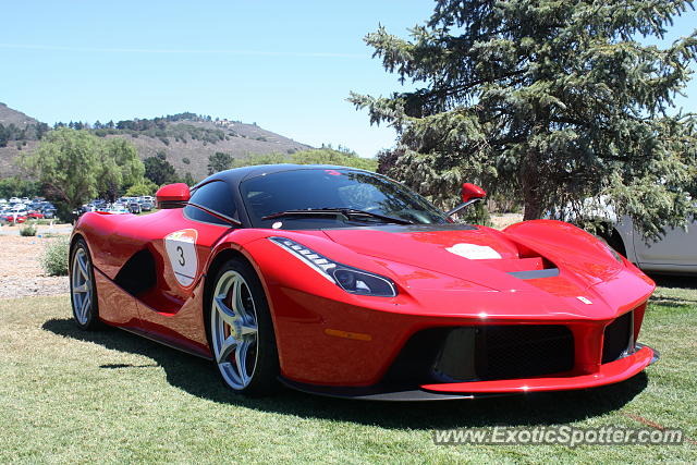 Ferrari LaFerrari spotted in Carmel Valley, California