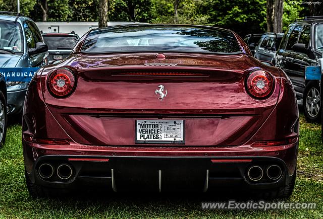 Ferrari California spotted in Saratoga Springs, New York