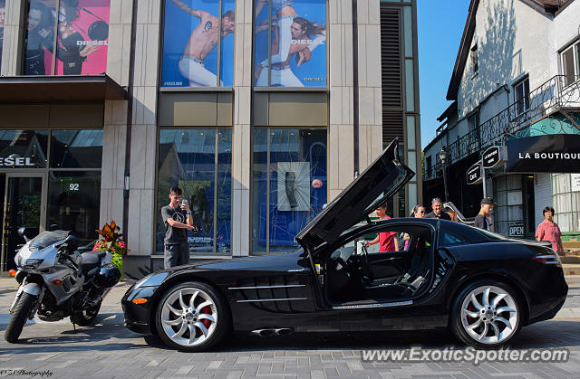 Mercedes SLR spotted in Toronto, Canada