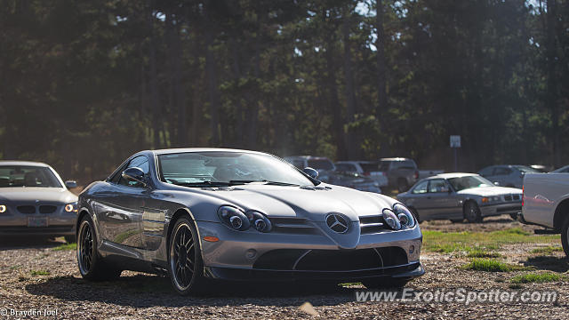 Mercedes SLR spotted in Pebble Beach, California