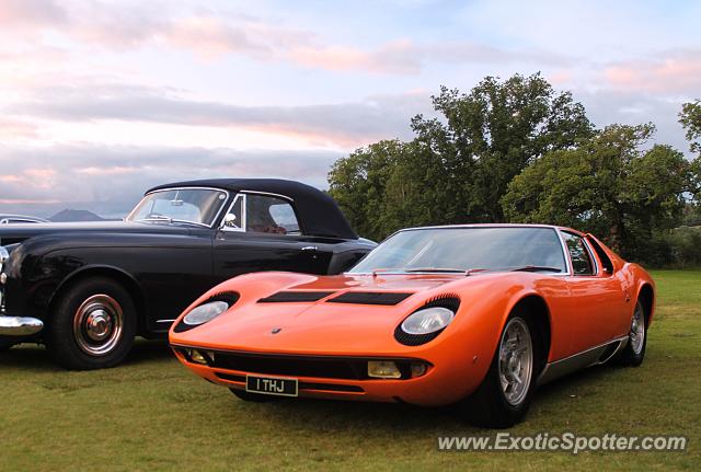 Lamborghini Miura spotted in Loch Lomond, United Kingdom