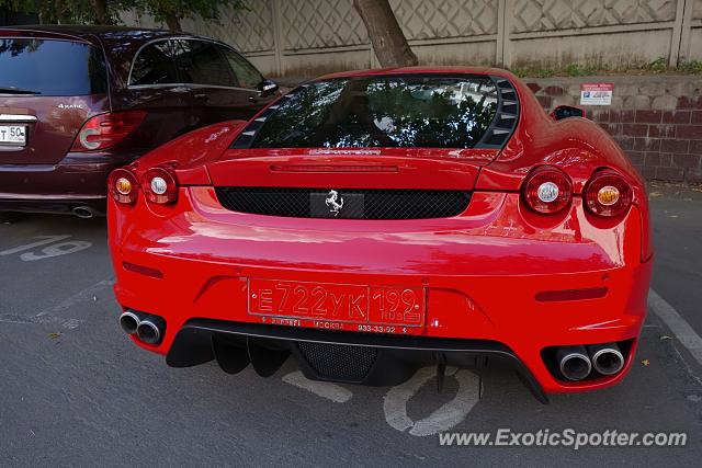 Ferrari F430 spotted in Moscow, Russia