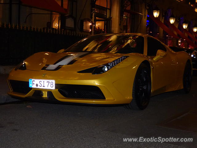Ferrari 458 Italia spotted in PARIS, France