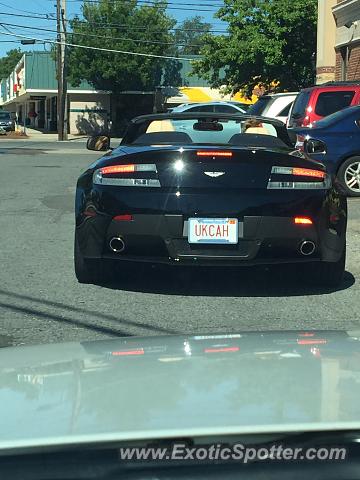 Aston Martin Vantage spotted in Newton, Massachusetts