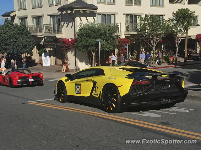 Lamborghini Aventador spotted in Monterey, California on 08/18/2017, photo 2