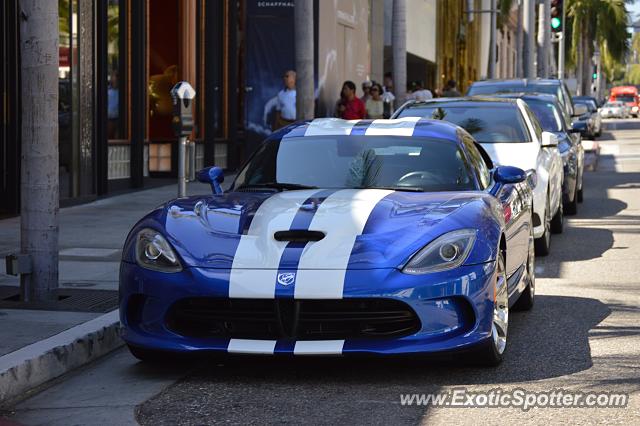 Dodge Viper spotted in Beverly Hills, California