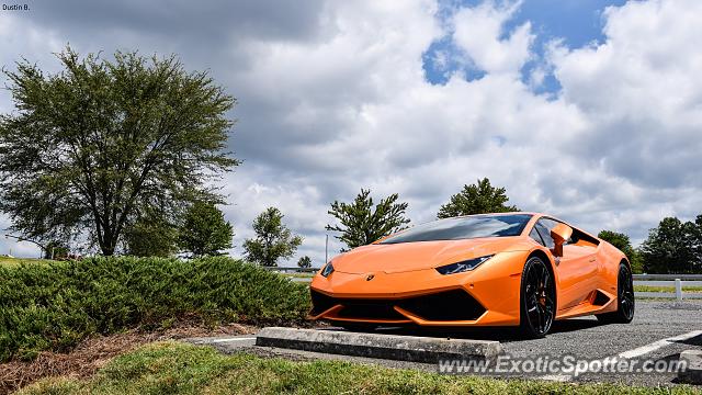 Lamborghini Huracan spotted in Cornelius, North Carolina