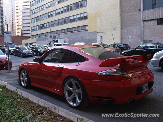 Porsche 911 GT2 spotted in Montreal, Canada